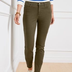 Talbots Jegging Ankle Size 4 Deep Moss